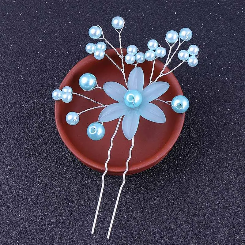 2 шт. заколки для невесты с жемчугом | Украшения и аксессуары