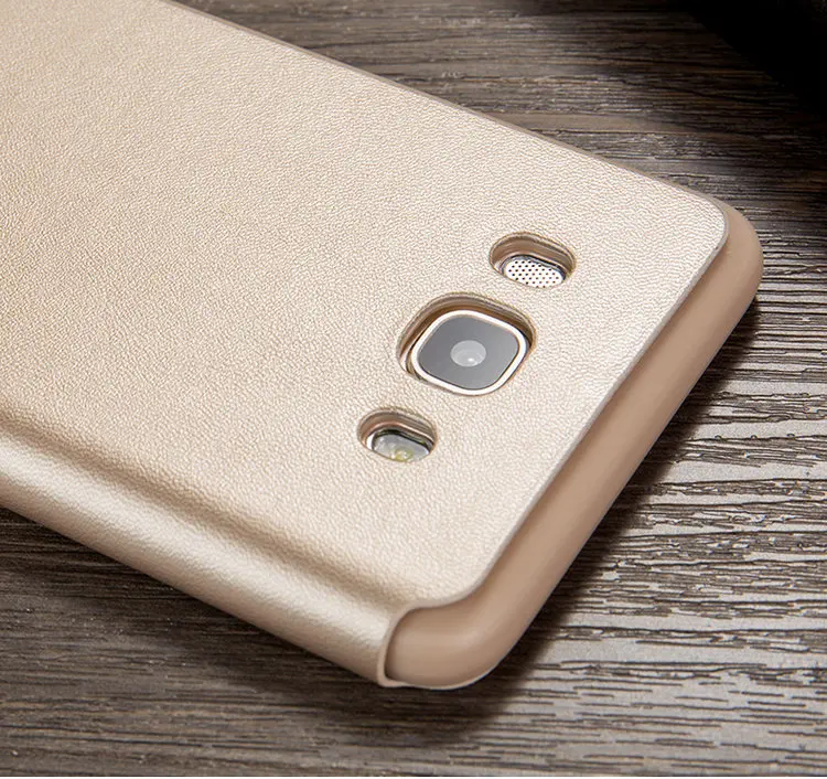 X-Level кожаный флип-чехол s для Samsung Galaxy J5 j510 J510F ультратонкий деловой кожаный чехол