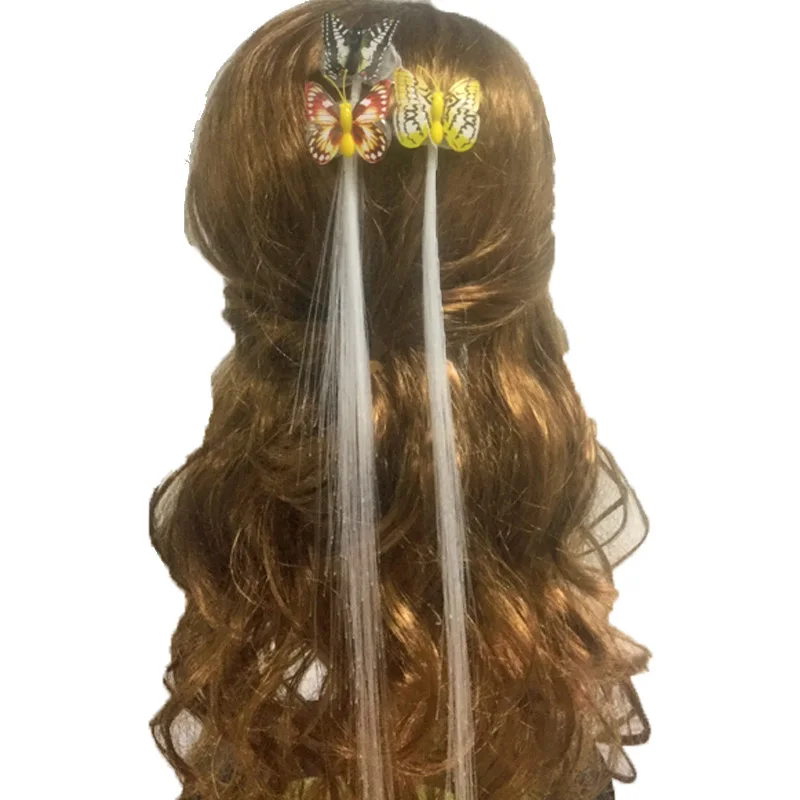 Rave неоновые/Led вечерние светится в темноте бабочка