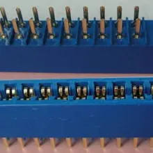 Разъем для карт EBC12DRTH 2x12 Pin 2 54 мм позолоченная печатная плата