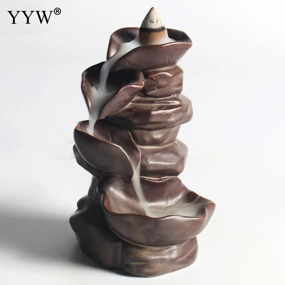 Курильница для ароматерапии Backflow долговечная керамическая курильница подставка