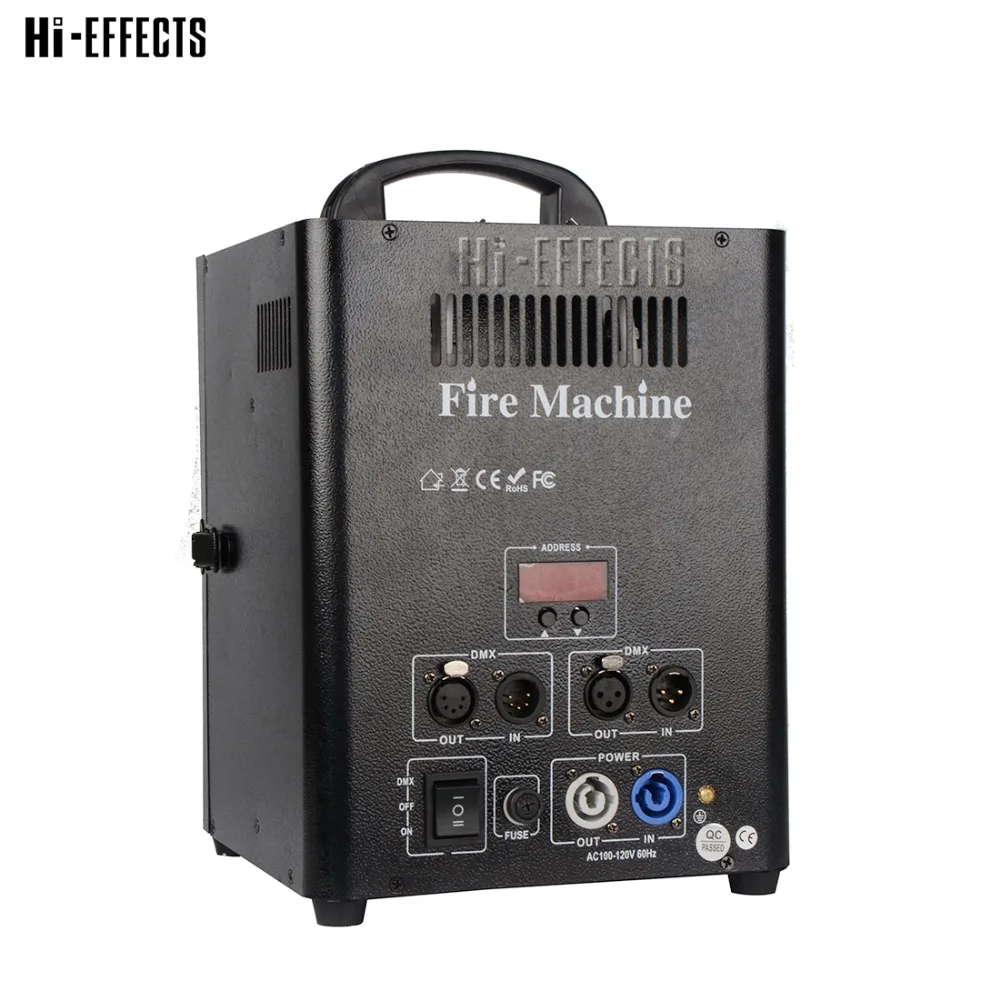 2 шт./лот двухголовый огнеупорный проектор огнеупорная Машина DMX сценическое