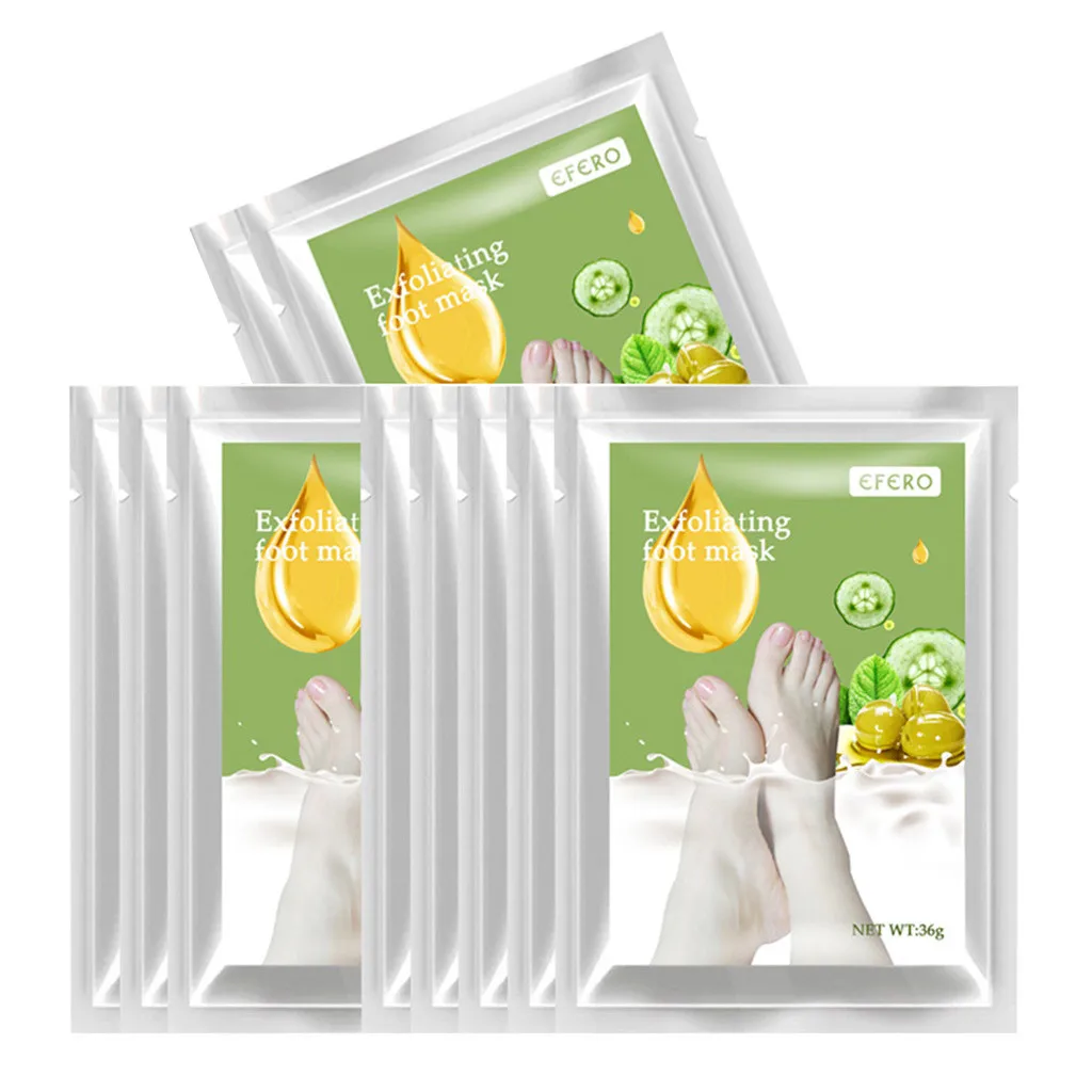 Отшелушивающая маска для ног педикюрные носочки пяток Отшелушивание ухаживает