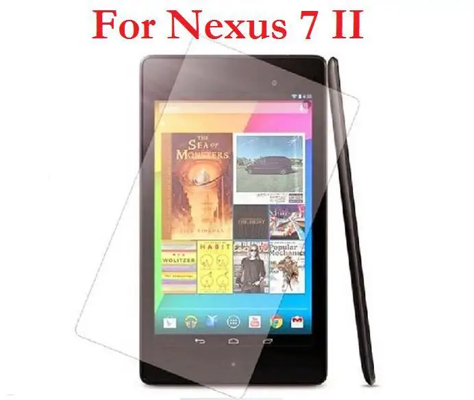 

Полностью прозрачная защитная пленка для фронтального экрана для Google Nexus 7 II 2 Gen + розничная упаковка