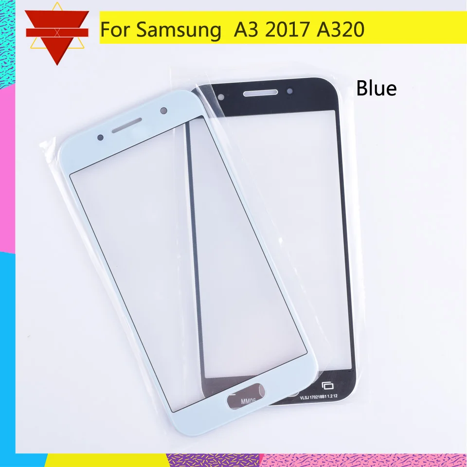 10 шт. в партии для Samsung Galaxy A3 2017 a320 A320F SM-A320F A320Y сенсорный экран передняя панель