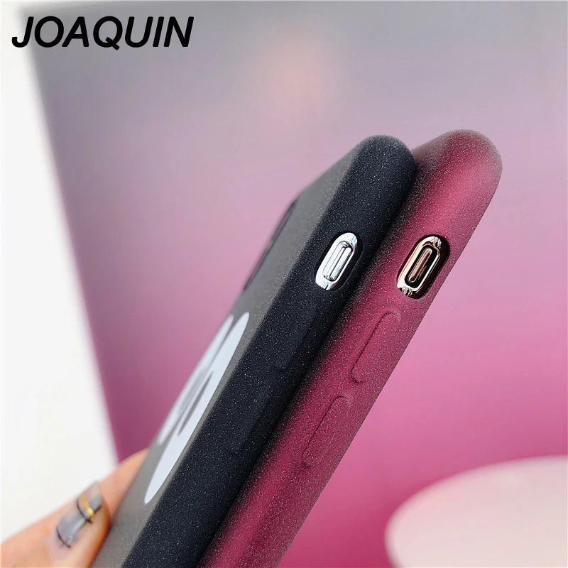 Cartoon Lovely Panda Eyes Phone Case for iPhone 6 6S 7 8 Plus X XR XS MAX Silicone Touch Soft TPU Back Cover Bag Capa |