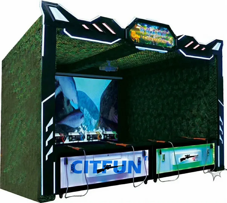 4 игрока монета управляемый симулятор охотничья стрельба игровой автомат CIT