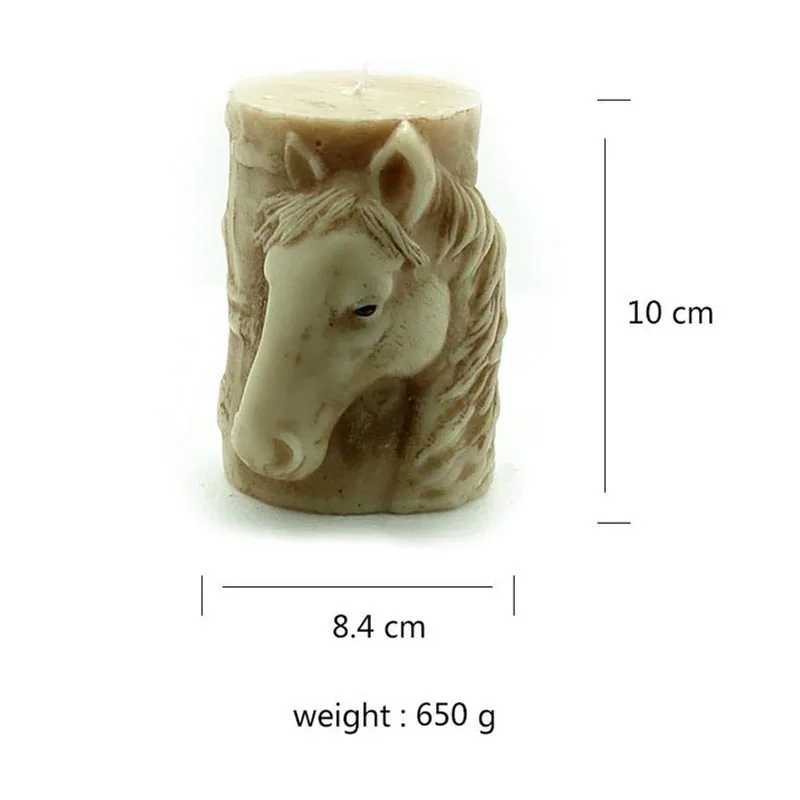 Creative Silicone Candle Molds Animal Design Forms Concrete Plaster | Дом и сад