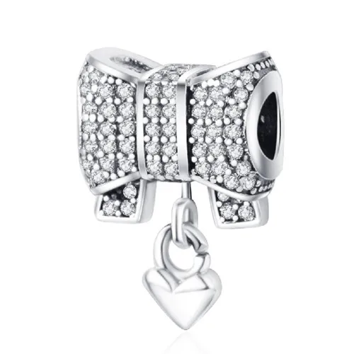 A4 Подходит к оригинальному браслету Pandora, 925 пробы, серебряный, BLESSED Paw Lock, подвески, бусины с прозрачными фианитами, сделай сам, berloque, ювелирное изделие, подарок - Цвет: A4