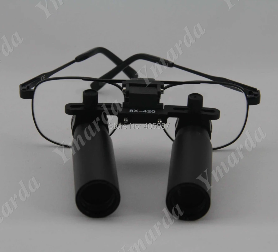 Бесплатная доставка хирургические Бинокулярные стоматологические лупы Ymarda DM8.0X