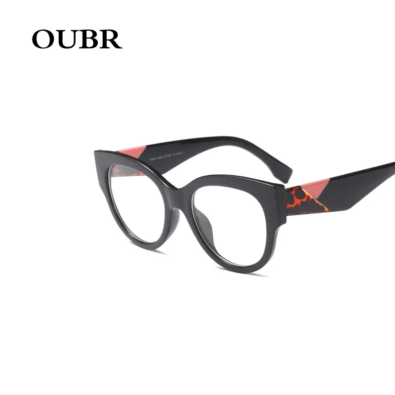 OUBR Модные женские очки с ободковой оправой рамки брендовые дизайнерские