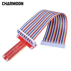 Плата расширения RPi GPIO + 40-контактный плоский ленточный кабель для Raspberry Pi 4 3 2 Модель B  B +