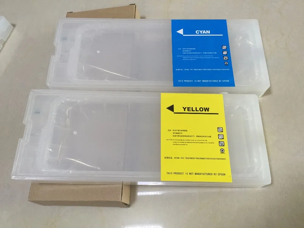 Картридж для принтера Epson Stylus Pro 350 7880 9880 мл 8 шт./компл.|cartridge epson|printer refillcartridge for epson |