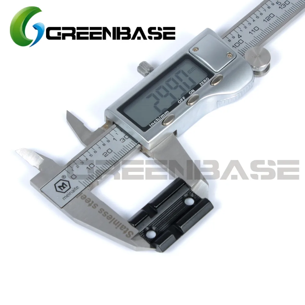 Greenbase 30 мм длинное круглое нижнее Крепление Weaver Rail Base Aluminum|rail mount base|weaver rail baseweaver |