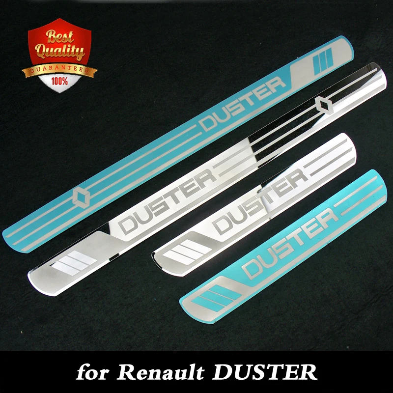 Накладка для дверных порогов из нержавеющей стали подходит RENAULT DUSTER 2010 2019|duster|duster