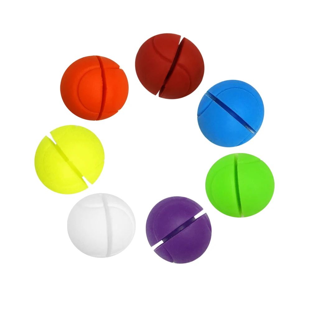 

50pcs/Lot tennis ball design vibration dampeners