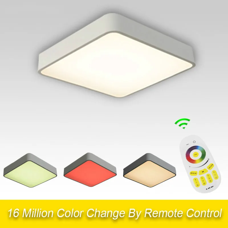 Горячая продажа 2 4g дистанционный RGB потолочный светильник + холодный белый