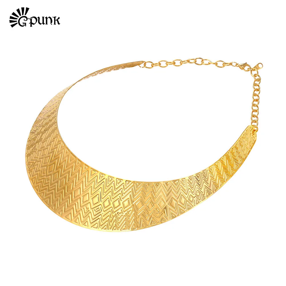 Высокий крутящий момент для женщин заявление Чокер ожерелье в стиле панк с