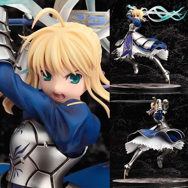 2018 GSC Аниме Судьба Ночь Сабер Лили Excalibur ПВХ фигурку игры Рисунок Модель Коллекция