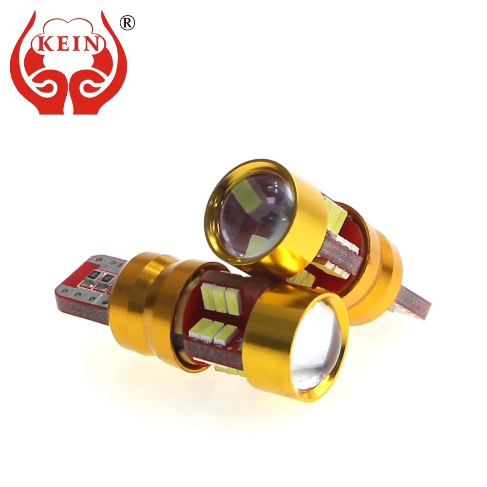 KEIN 6 шт. W5W лампочка T10 светодисветодиодный 27smd светильник 3014 Внутреннее освещение
