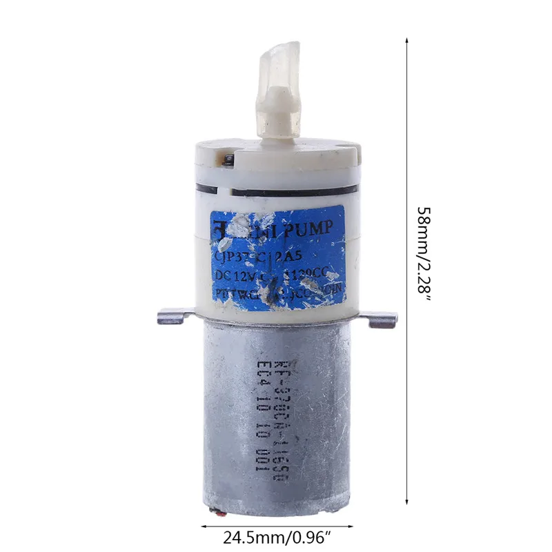 Аквариумный сфигмоманометр электронный мини насос для подачи кислорода и воды 12