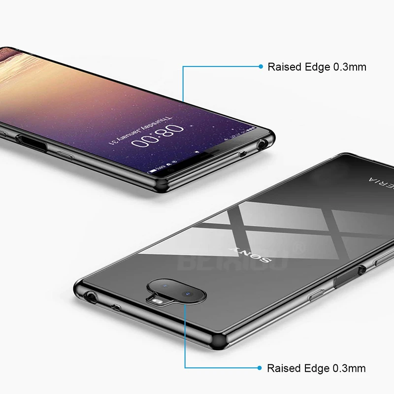 Чехол для sony Xperia 1 TPU Силиконовый прочный прозрачный мягкий чехол 6 5 защитный на