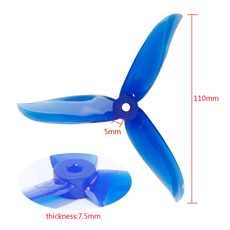 Prop CYCLONE T5045C T5045 Pro 5045 5 дюймов 3 лезвия/пропеллеры с тремя лезвиями совместим