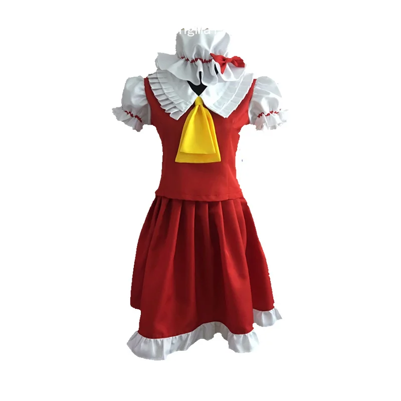Аниме Touhou Project flandre scarlet Косплей Костюм на заказ любого размера Хэллоуин|cosplay