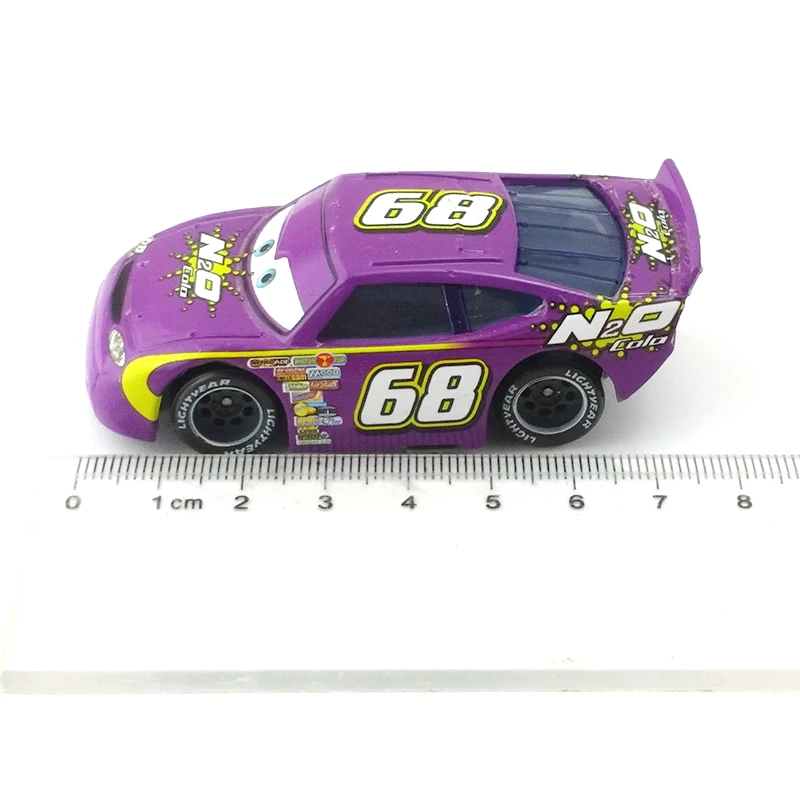 Disney Pixar Cars No.68 N20 Cola 1:55 металлические Литые машины развивающие игрушки модель
