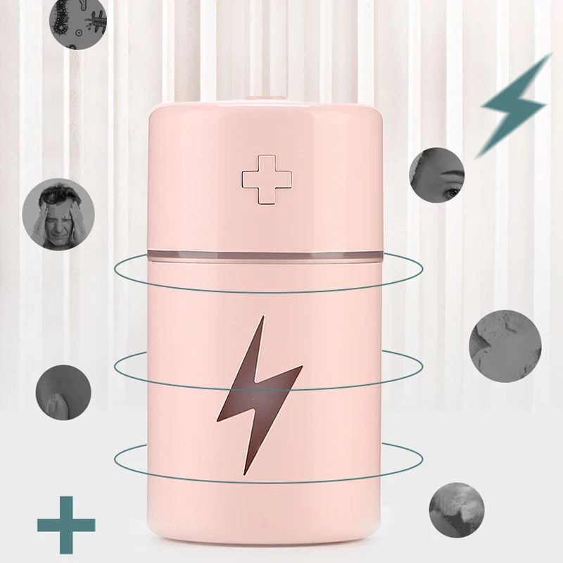 Креативный увлажнитель Lightning Mini USB Fogger LED Очиститель Ароматерапия эфирное масло