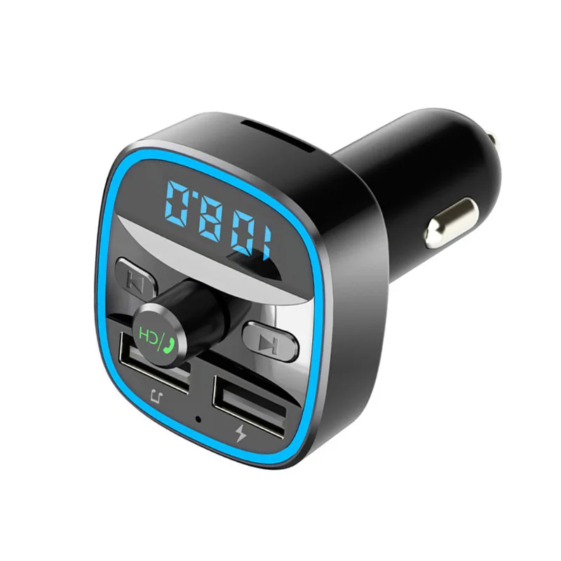 JaJaBor FM передатчик Bluetooth автомобильный комплект громкой связи вызов Авто Bluetoooth 5 0