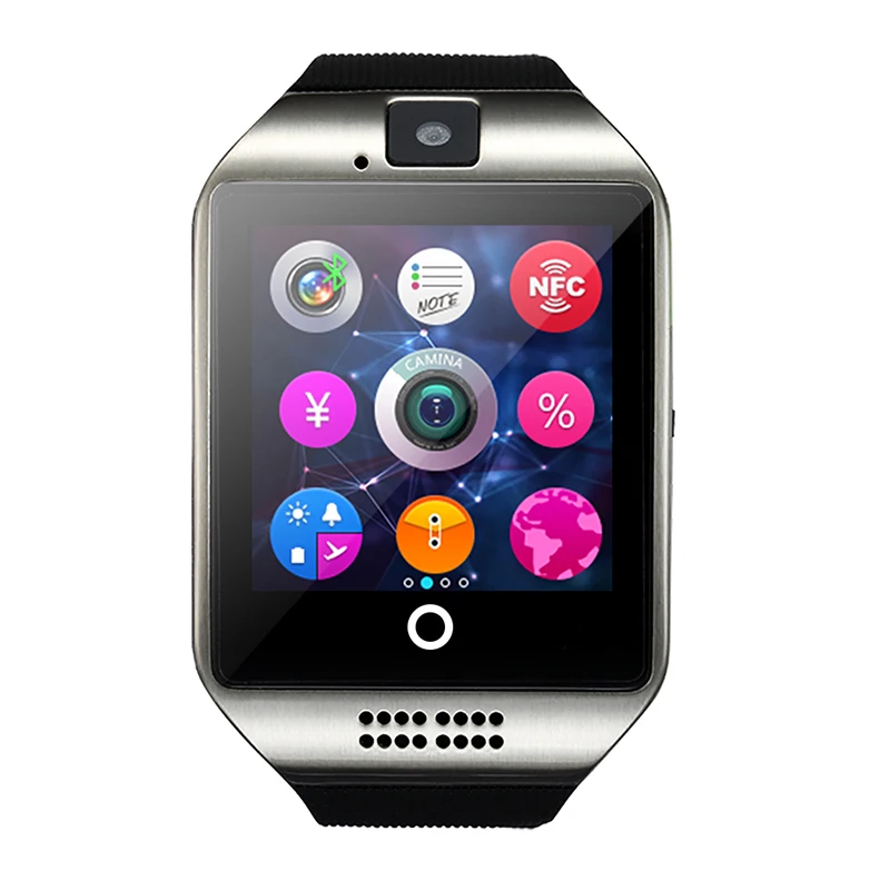 Smart Watch Q18 Passometer with Touch Screen camera video Support TF card Bluetooth smartwatch for Android IOS Phone | Электроника