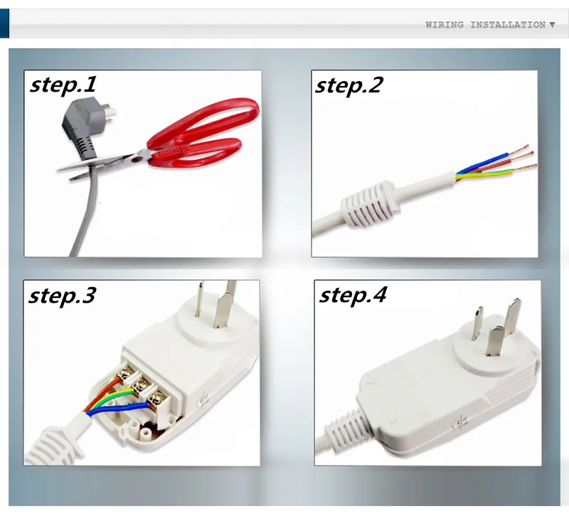16A AU Plug rewirable водонагреватель защита от утечки Электрический разъем заземления автоматически отключается выключатель питания розетка