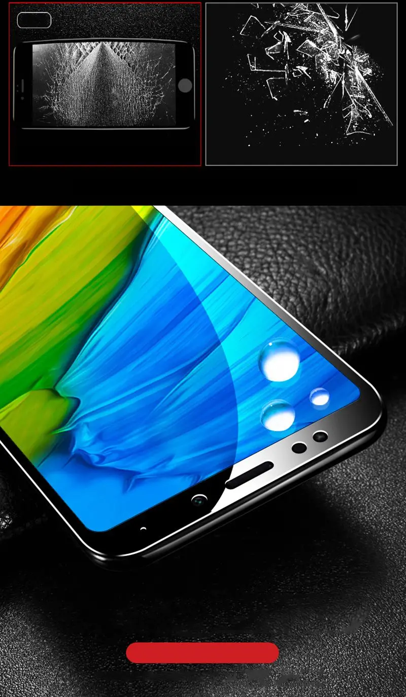 6D на стекле для Xiaomi Redmi Note 7 6 Pro 5 4X протектор экрана Redmi 7A Note 7 5 6 Pro защита экрана закаленное защитное стекло для Xiaomi Mi 9 SE 8 A2 Lite A3 CC9 CC9E Mi 9 безопасность стекло 7A Redmi Note 7 5 Pro