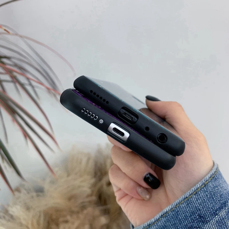 Блестящий чехол из золотой фольги для Samsung S9 S8 Plus мягкий ТПУ телефона Galaxy Note 8 9 S9plus