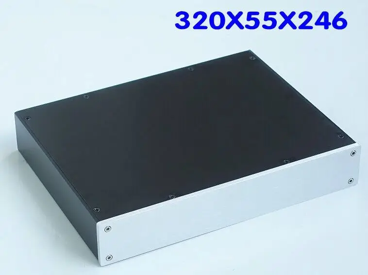 

Full Aluminum Chassis Enclosure Preamp Case AMP Cabinet amplifier box BZ3205 New