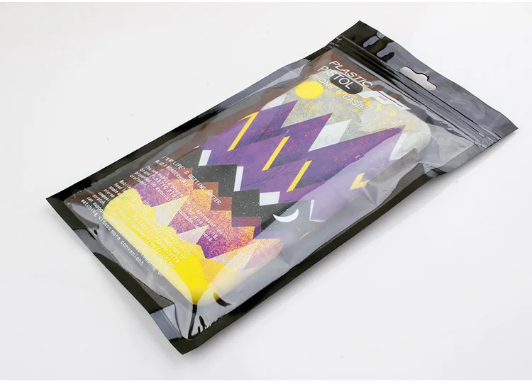 Опт Пользовательский логотип пустая розничная молния OPP сумки индивидуальный