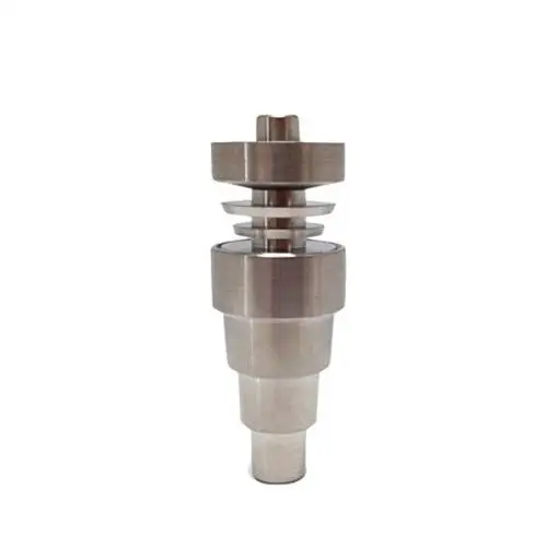 

10mm & 14mm & 18mm Adjustable GR2 Domeless Titanium Nail Grade 2 Titanium Nail for Glass Hookah Water pipe Smoking Pipes