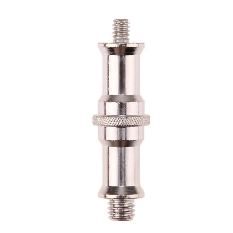 Spigot Stud Мужской адаптер Камера винт 1/4 3/8 для вспышки и зонта светильник штатив