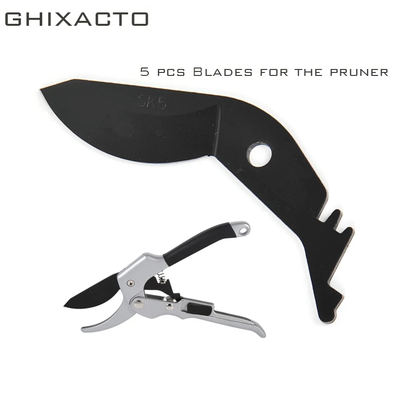 5 шт. ножницы для садовой обрезки SK5 стальные лезвия прививки лезвие ножниц