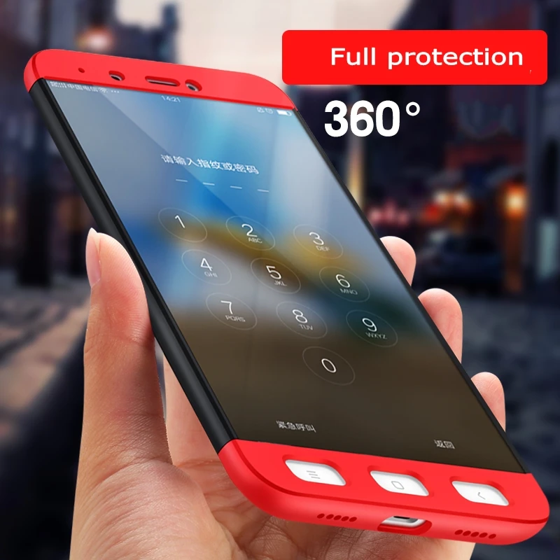Чехол для Xiaomi Redmi NOTE 4 чехол 360 полная защита ударопрочный 3 в 1 Тонкий Жесткий ПК