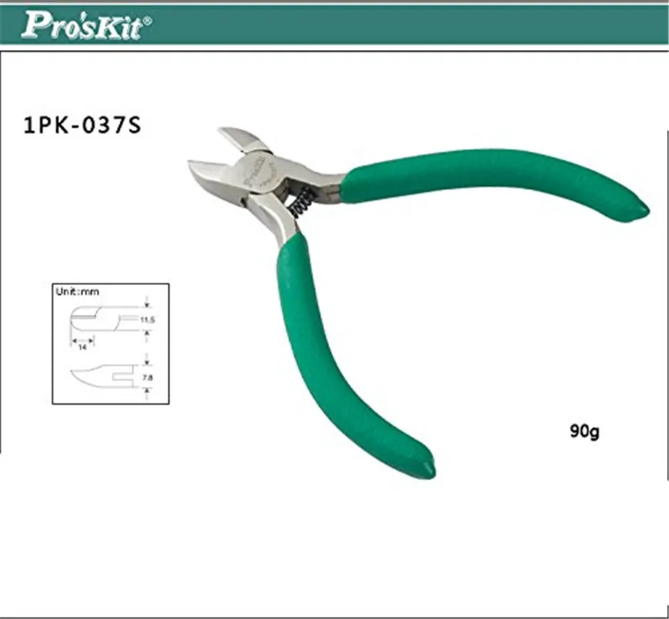 Pro'skit щипцы для диагональной резки тонкогубцы зачистки кабеля пластиковый