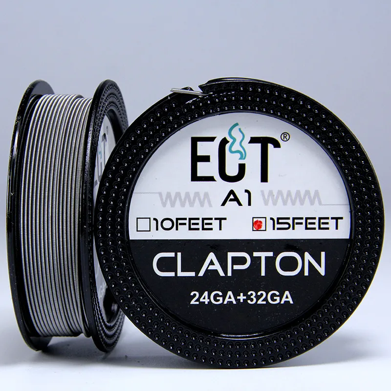 Нагревательная проволока A1 15 футов/рулон Alien Fused Clapton нагревательная DIY для RDA RBA