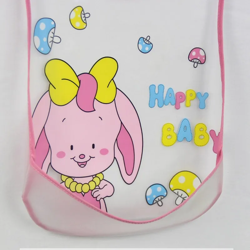 Детские Водонепроницаемые одноразовые нагрудники EVA с рисунком из мультфильма