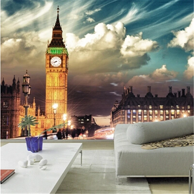 Настенные обои от телевизора в европейском стиле для гостиной 3d|mural wallpaper|wallpaper