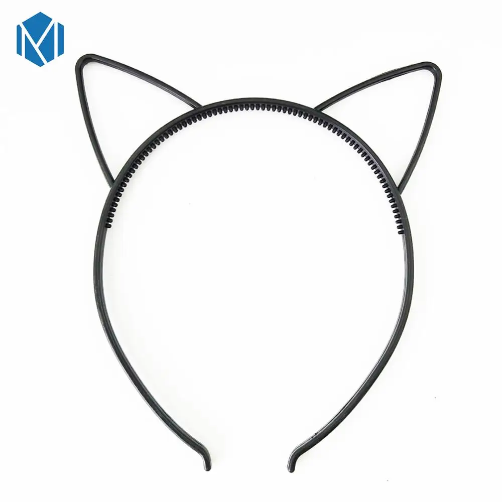 cat 6 Ободки с кошачьими ушками для девочек, для женщин, детская принцесса Корона Тиара, заколки для волос с бантиком, аксессуары для волос кролика, головной убор - Цвет: cat 6