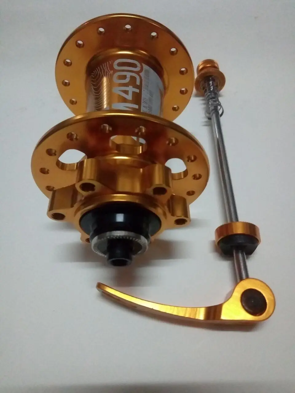 32H Gold front QR Koozer 28 H/32 H/36 H MTB Передняя/Задняя Ступица 12*142 мм 10*135 мм через 11 скоростей подшипник тормозного колеса дискового тормоза велосипеда - Цвет: 32H Gold front QR