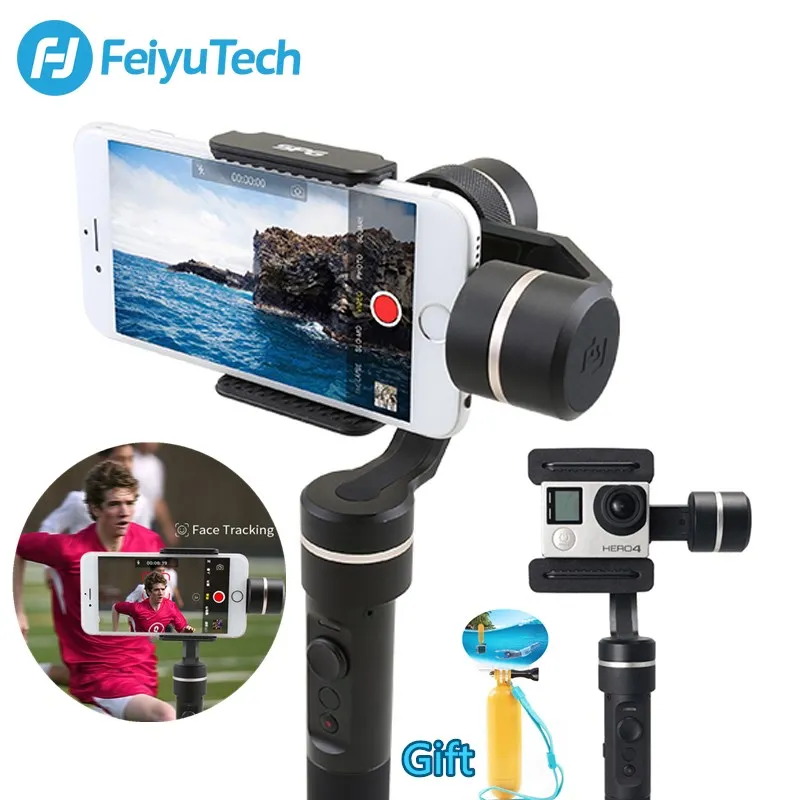 Оригинальный FeiyuTech Feiyu SPG Gimbal 3 оси брызг ручной карданный стабилизатор для iPhone X 8 7