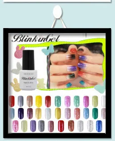 15 Neon Color Gel Nail Lacquers 80ml Nail Gel Primer Vernis Semi Permanent Blinkingel Gel Varnish Cody Esmalte Para Unha