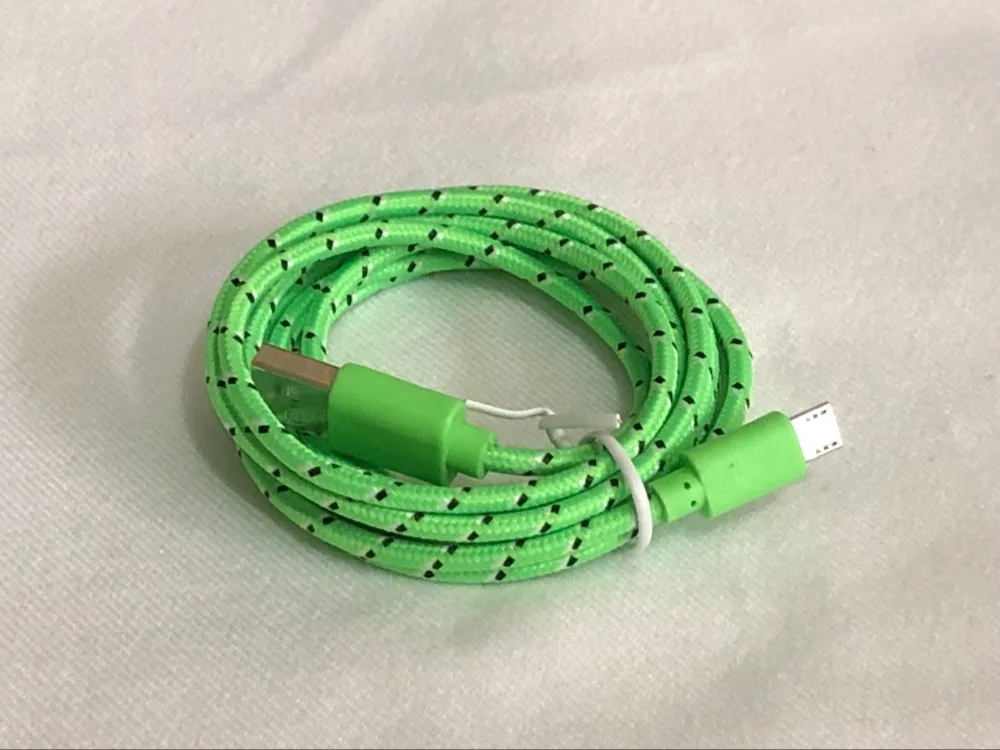 2A Micro USB кабель для зарядки данных 1 м 2 м 3 м нейлоновая оплетка Microusb кабель для быстрой зарядки для samsung Xiaomi Android Phone